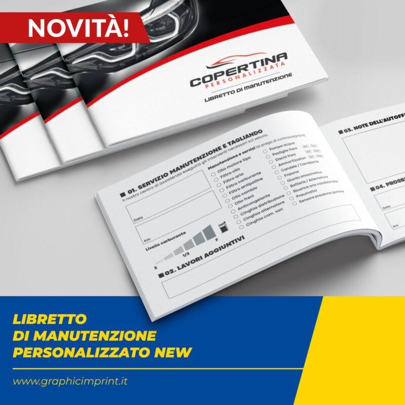 Libretto di Manutenzione Auto New