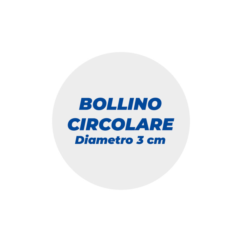 Bollini Adesivi Personalizzati - immagine 2