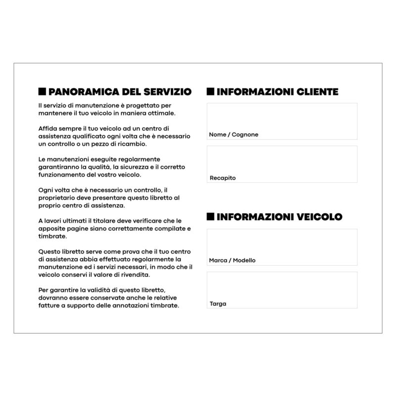 Libretto di Manutenzione Moto - immagine 3